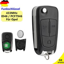 Klapp Funk Schlüssel Für Opel Vectra C 2004 2005 2006 2007 2008 433MHz 93187530