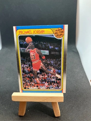 Michael Jordan 1988-89 Fleer All-Star #120 EX CONDITION Bulls HOF GOAT👀🐂🏀🐐🔥