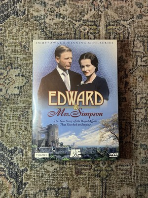 #ad Edward and Mrs. Simpson Parts 1 and 2 DVD 2005 Unopened $10.99
