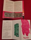 Las Vegas Show Girl Playing Cards, Vntg Casino Gambling Pamphlets, MGM, Luxor — photo 5