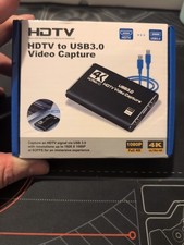 4k Hd Video Capture Card HdTV Camera Recording Box - Compatible with Usb 3.0pc