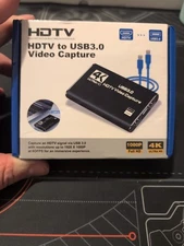 4k Hd Video Capture Card HdTV Camera Recording Box - Compatible with Usb 3.0pc