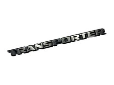 Emblem Schriftzug Transporter Hinten schwarz Chrom VW Bus T3