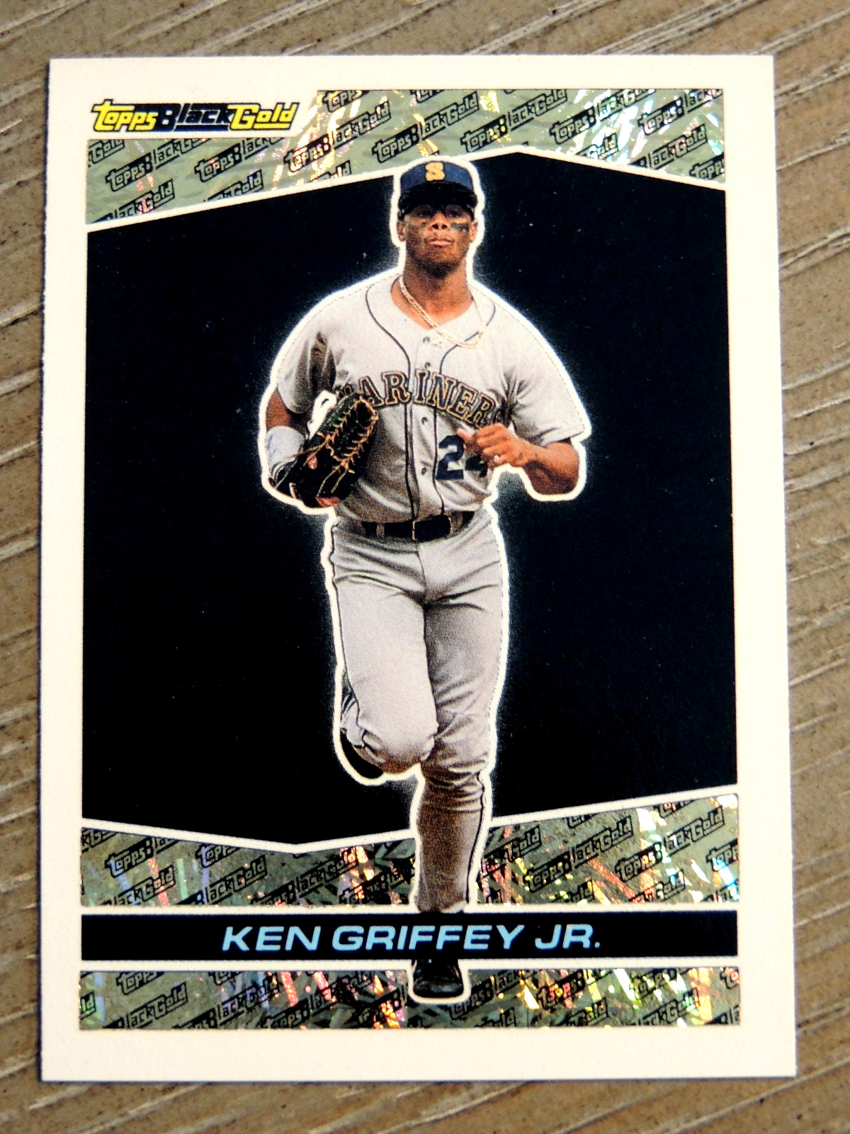KEN GRIFFEY JR  1993 TOPPS BLACK GOLD INSERT #33   MARINERS