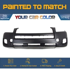 For 2009-2012 TOYOTA RAV4 Front Bumper Cover Base Model Painted to Match