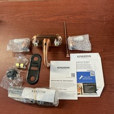 New Kingston Brass KB561PLAC Restoration 4 in. Centerset Bathroom Faucet B311