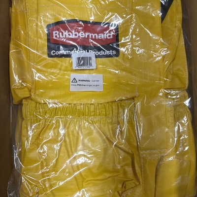 #ad Rubbermaid FG264200 Brute Vinyl Caddy Bag Yellow $28.99