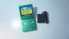 Rayquaza Green Nintendo Game Boy Advance SP GBA SP System with IPS Screen