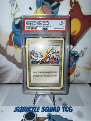 2005 POKEMON WORLD CHAMPIONSHIPS PROMO #027 TROPICAL TIDAL WAVE