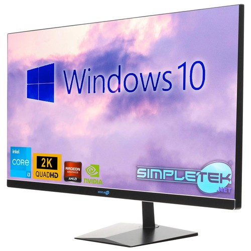 Tout en Un i3 27 " 2K Windows 10 RAM 8 Go SSD 240 Go Ordinateur PC Fixe Gaming - Photo 3/10