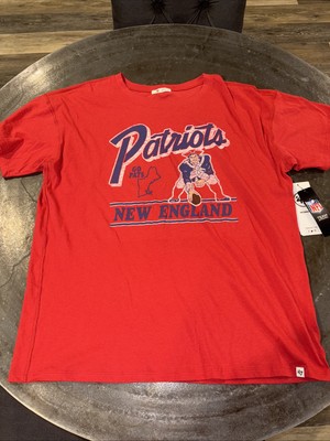 New England Patriots Throwback Logo T-Shirt Size Women's Large ‘47 ...