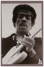 1983 Jimi Hendrix Postcard