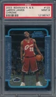 2003-04 LEBRON JAMES BOWMAN CHROME RC ROOKIE PSA 9 MINT