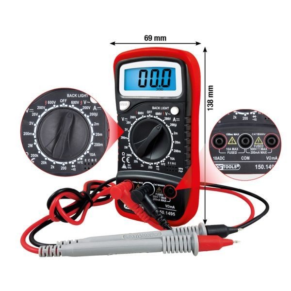 KS Tools Multimeter für 150.1495