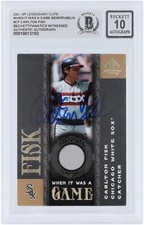 Carlton Fisk Cards, Rookie Card and Autographed Memorabilia Guide 22