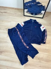 Vintage Nike USA Tracksuit Navy Blue Men's Size XL - Full Zip Jacket Pants Set
