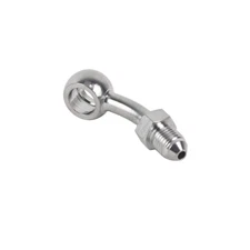 Stainless Steel 3/8“ AN3 10mm Banjo 30° Brake Line Fittings for Harley Davidson