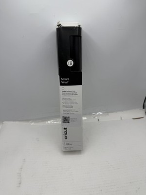 Cricut Smart Matless Permanent Vinyl 13in x 12ft, Black