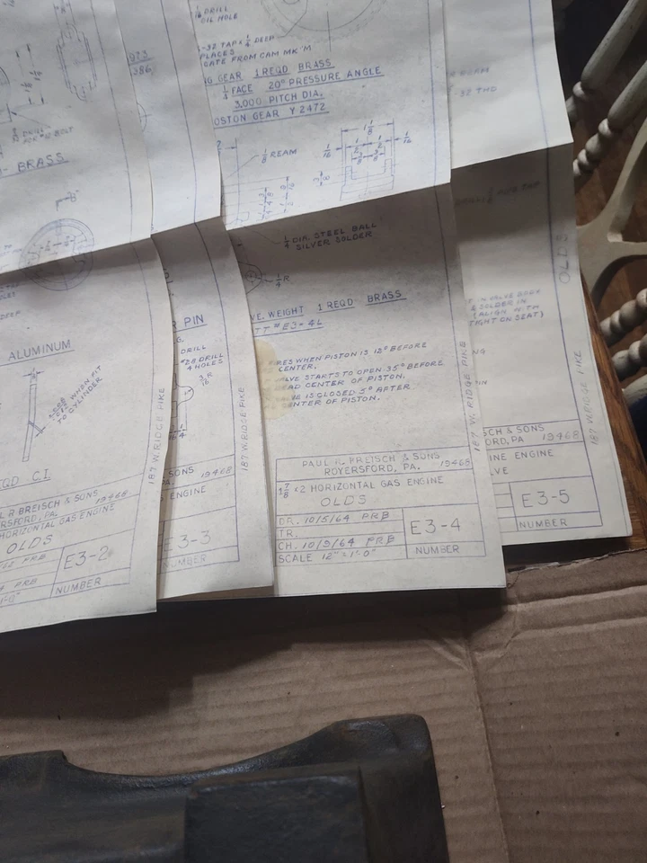 "Olds Water Cooled Gasoline Engine" by Paul Breisch - Image 4 of 4