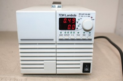 TDK LAMBDA ZUP10-80 BENCH TOP POWER SUPPLY 200W 0V-10V 0A-80A