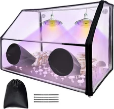 Large Still Air Box Mushroom Grow Set, 30×20×20 Inch Mycology Fume Hood Propag