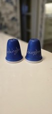 Vintage Cockington Devon Blue Pottery Salt & Pepper Shakers