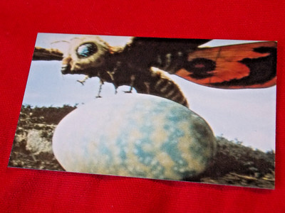 90's Vintage TOHO Japanese Godzilla vs. Mothra Card #71 Japan   UK
