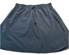 Patagonia Skort Women’s Small Gray Athletic Running Hiking Skirt Shorts