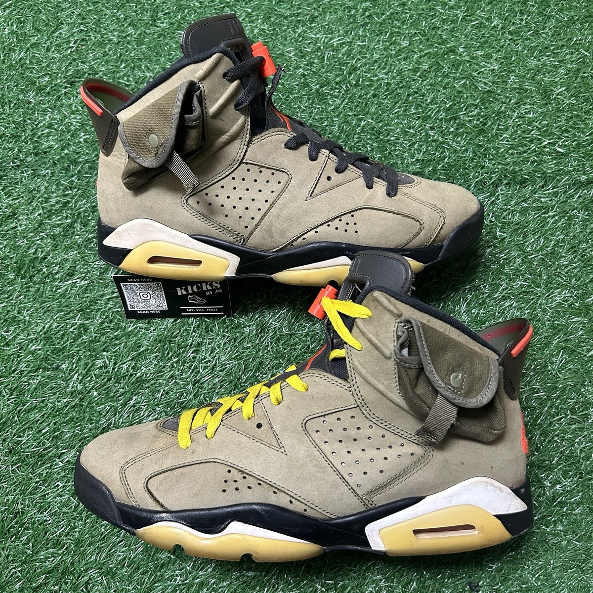 Nike Air Jordan 6 Retro Travis Scott Olive Size 11 (CN1084
