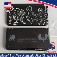 Top Bottom Housing Shell Cover Case Ri Yue Replace For Nintendo New 3DS XL LL