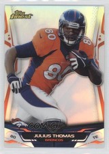 2014 Topps Finest Refractor Julius Thomas #20 0w8