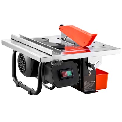 Wet Tile Saw Tile Cutter 7-inch 65Mn Steel Blade 3500 RPM Induction Motor