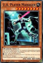 U.A. Player Manager PHRA-EN019 Common 1st Edition