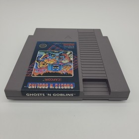 Ghost N Goblins Nintendo Nes 5 Vite Cartuccia Autentica Solo Testata