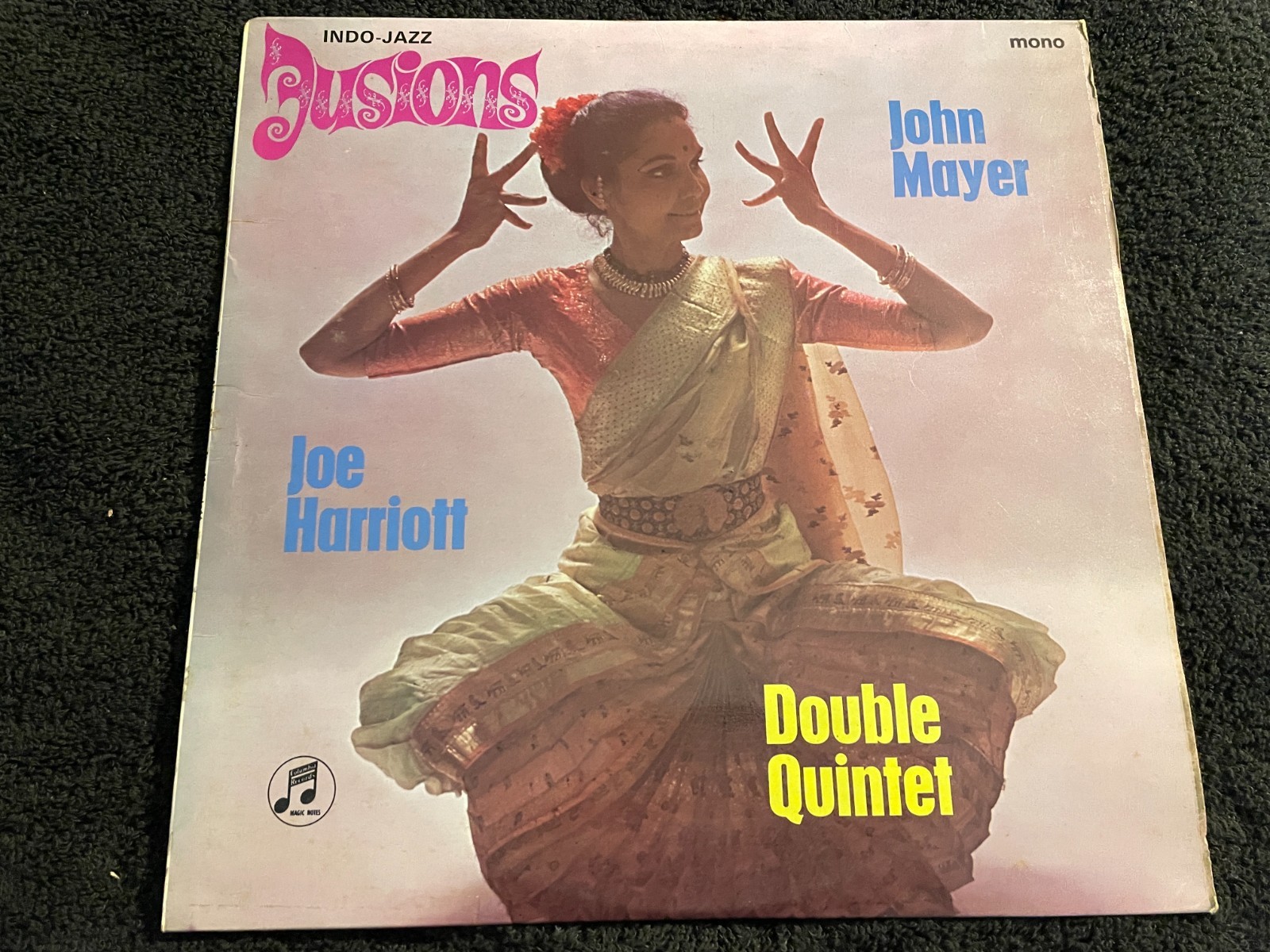 John Mayer Joe Harriott  Indo-Jazz Fusions   LP  Columbia SX6122 1967 Mono  U.K.