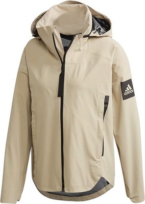 Adidas Damen MYSHELTER RAIN.RDY Parka - Beige FI0580