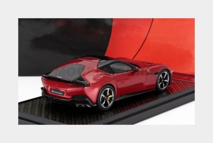 BBR-MODELS BBRC299F FERRARI - 12CILINDRI V12 830cv 2024 - ROSSO IMOLA - RED MET - Immagine 2 di 2