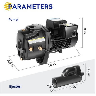 1/2 HP Cast Iron Well Jet Pump