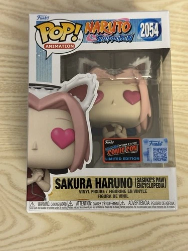 Funko POP! Naruto Sakura Haruno #2054 NYCC 2025 Exclusive In Hand w/Protector
