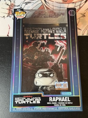 Funko Pop! Raphael #10 TMNT Comic Cover Black and White LE 750 Ninja Turtles