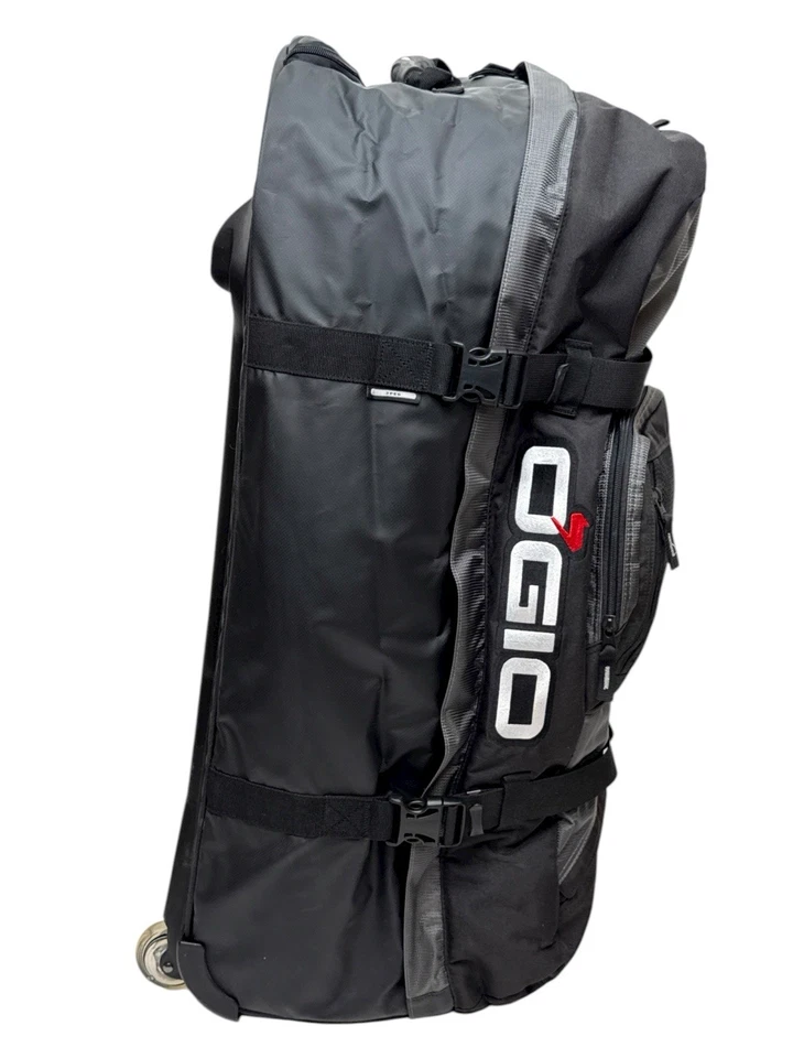 Сумка на колесиках OGIO JPEG спортивная мотоциклетная дорожный чемодан спин-цикл черная - Изображение 3 из 4