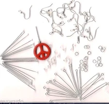 Making Earrings Jewelry Set Supplies Starter Kit Supplies For Beads Mixed Lot