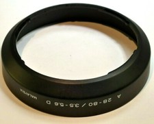 Minolta A 28-80mm f3.5-5.6 D AF Lens Hood Shade auto focus zoom