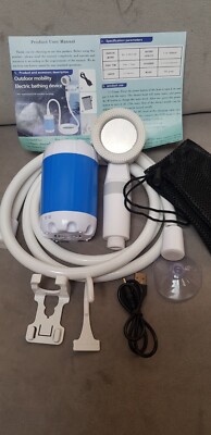 Tragbare Dusche Elektrische Dusche Camping Dusche für Reisen Baden Backpacking.