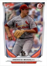 2014 Bowman Draft #DP76 Andrew Morales 
