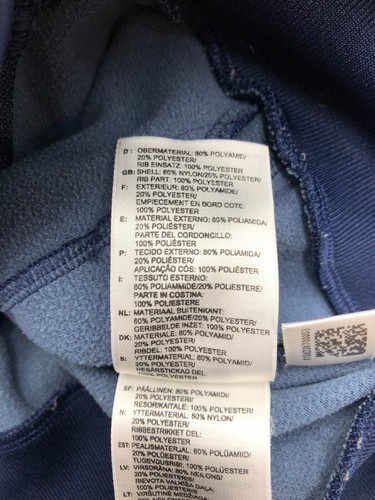 Adidas Men's Zip Track Pullover Top SIZE S - Picture 5 of 9