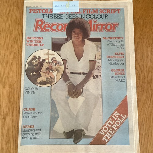 Record Mirror Magazine. 4 Editions. 5th/12th/19th & 26th. November 1977 - Picture 11 of 13