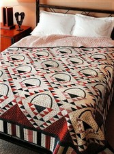 Cottage Baskets Quilt Pattern Pieced/Applique MF