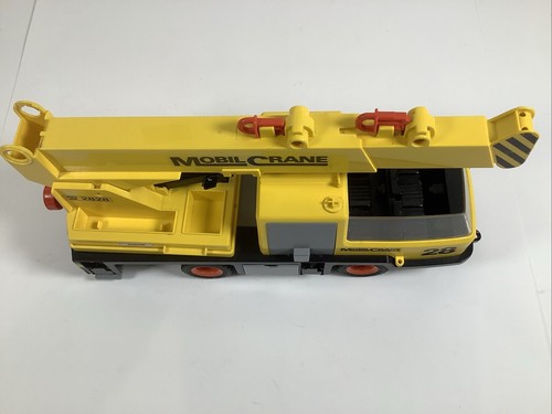 Vtg Playmobil 3761 Mobile Crane 28 Construction Vehicle - INCOMPLETE- READ DESCR - Picture 2 of 8
