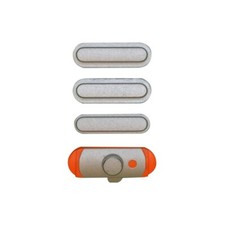 Cosmetic Button Set 4 Parts for Apple iPad 5 2017 6 2018 Silver Replacement